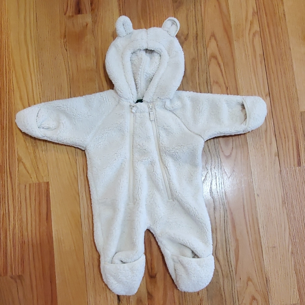 LL Bean Fleece Bunting Coat